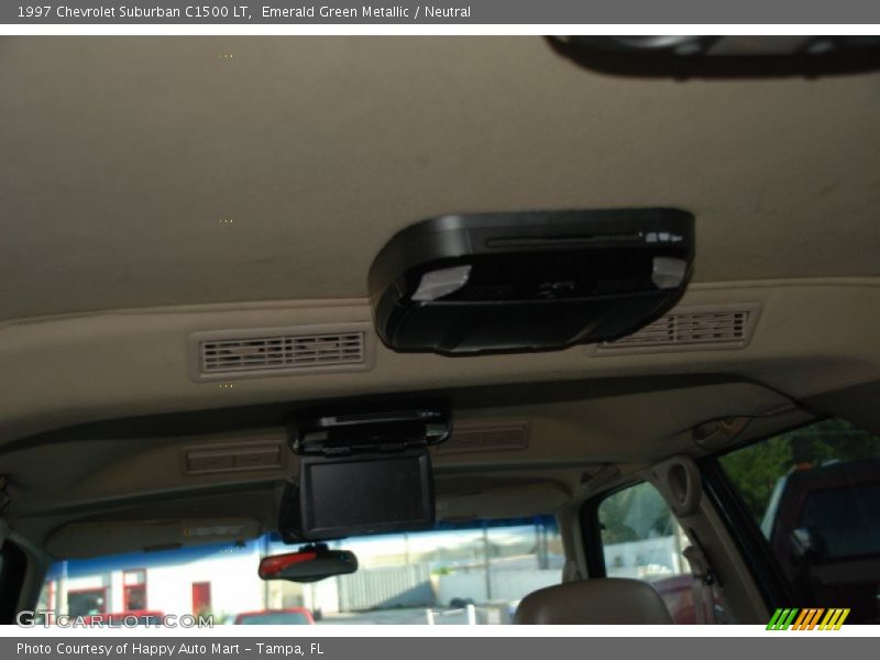 Emerald Green Metallic / Neutral 1997 Chevrolet Suburban C1500 LT