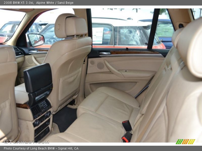 Alpine White / Sand Beige 2008 BMW X5 3.0si