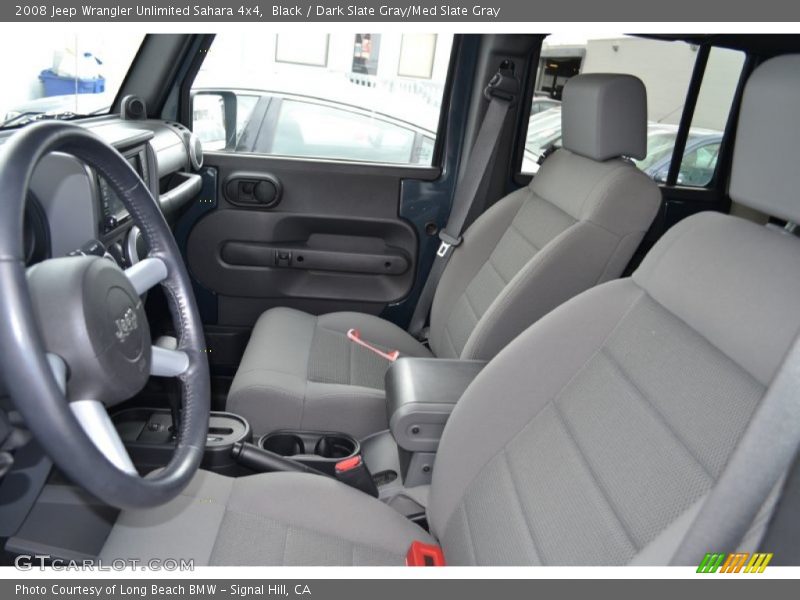 Black / Dark Slate Gray/Med Slate Gray 2008 Jeep Wrangler Unlimited Sahara 4x4