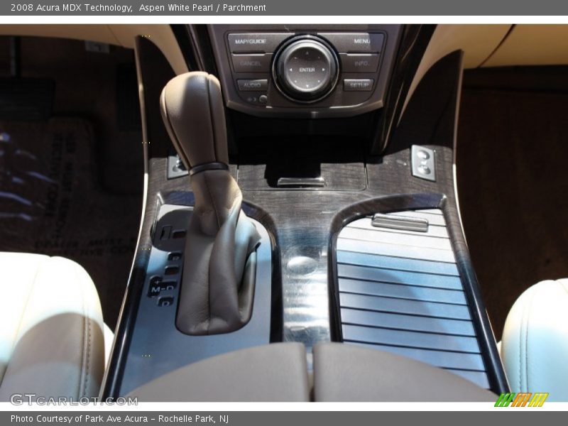 Aspen White Pearl / Parchment 2008 Acura MDX Technology