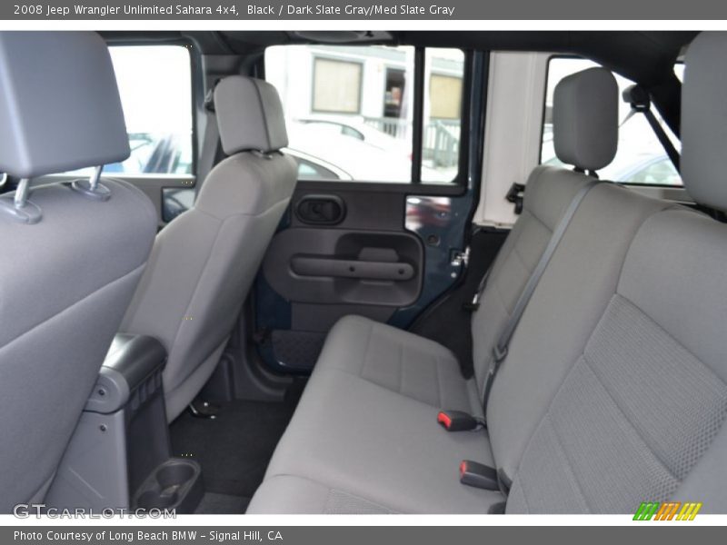 Black / Dark Slate Gray/Med Slate Gray 2008 Jeep Wrangler Unlimited Sahara 4x4