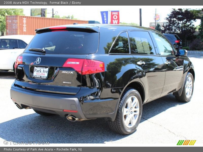 Formal Black / Ebony 2008 Acura MDX Technology