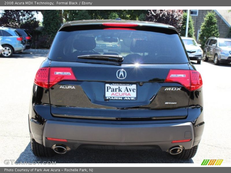 Formal Black / Ebony 2008 Acura MDX Technology