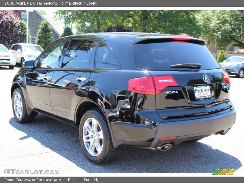 Formal Black / Ebony 2008 Acura MDX Technology