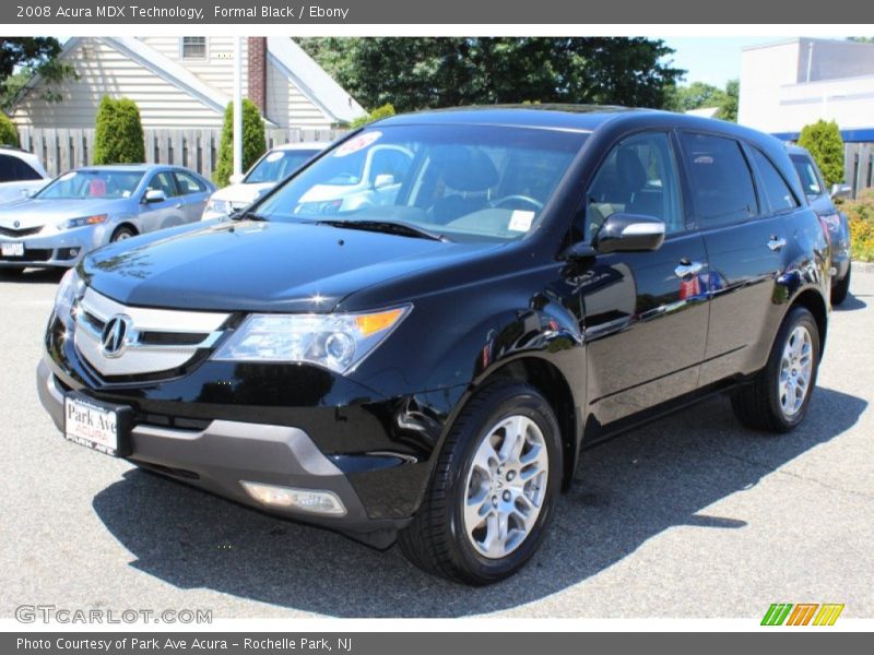 Formal Black / Ebony 2008 Acura MDX Technology