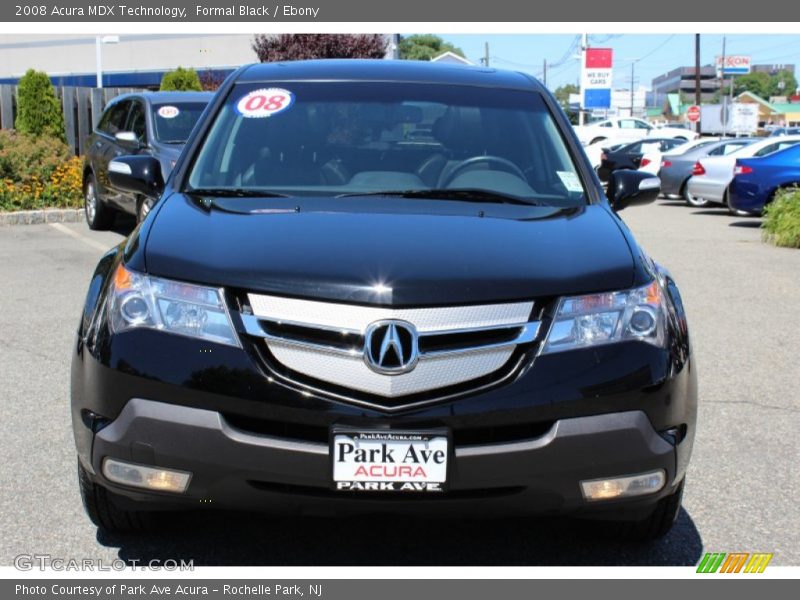 Formal Black / Ebony 2008 Acura MDX Technology