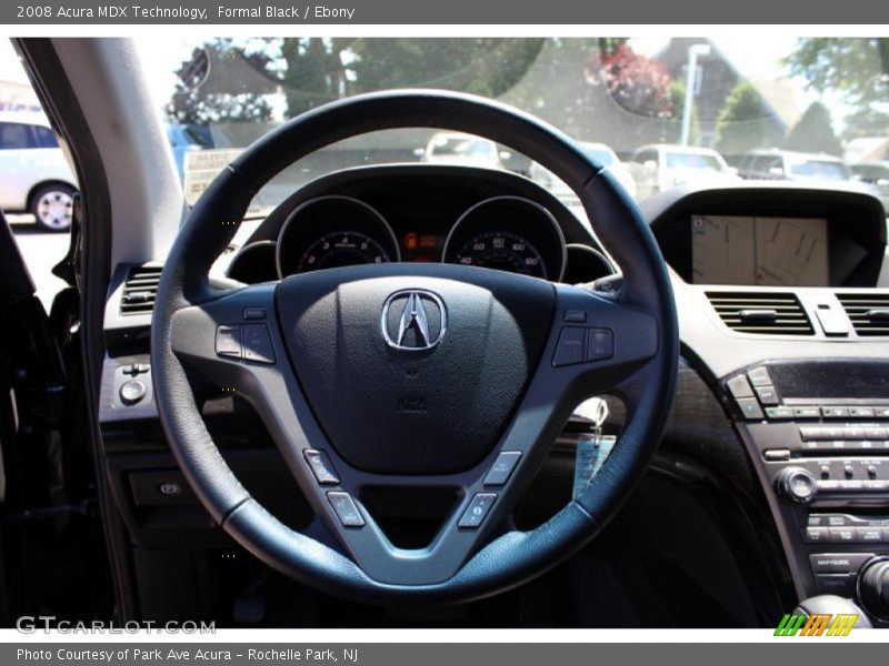 Formal Black / Ebony 2008 Acura MDX Technology