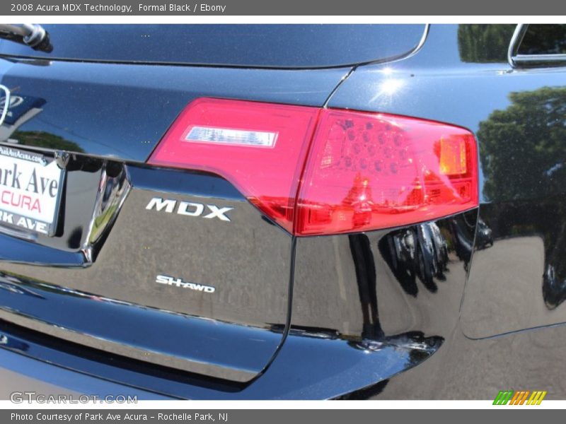 Formal Black / Ebony 2008 Acura MDX Technology