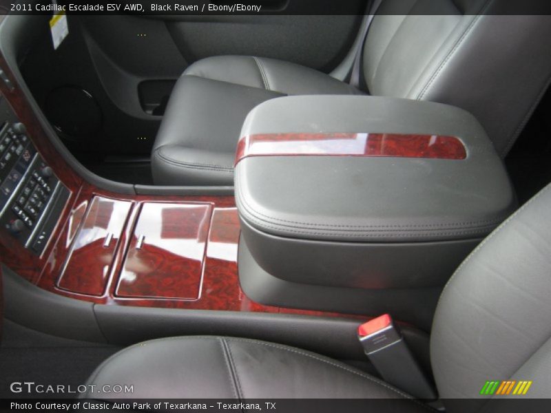 Black Raven / Ebony/Ebony 2011 Cadillac Escalade ESV AWD