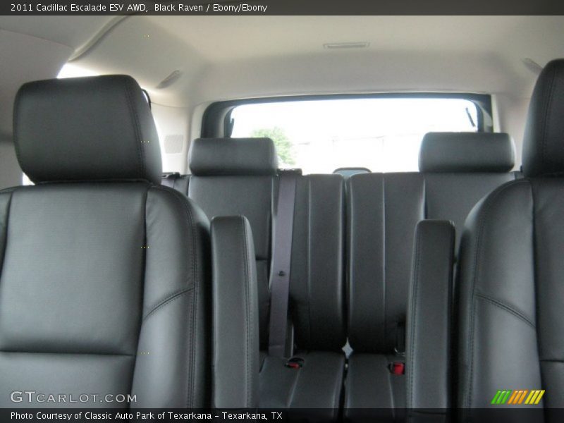 Black Raven / Ebony/Ebony 2011 Cadillac Escalade ESV AWD