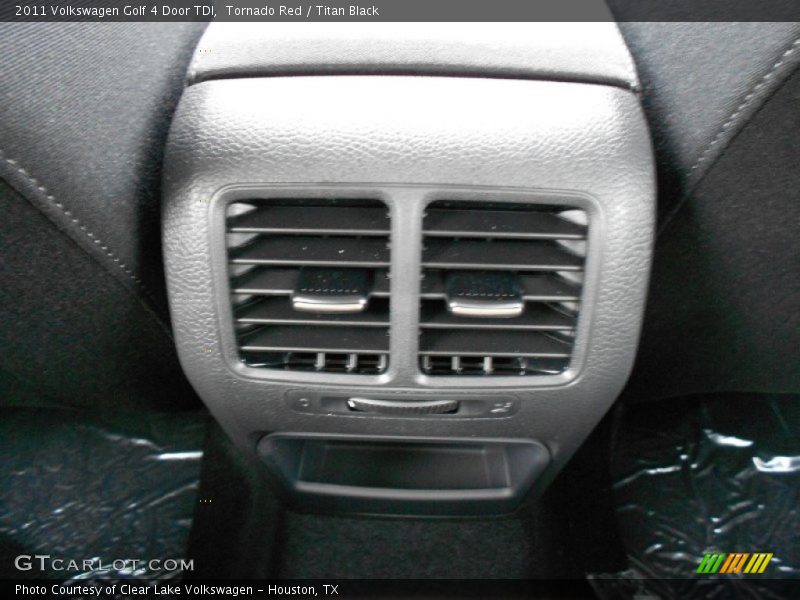 Tornado Red / Titan Black 2011 Volkswagen Golf 4 Door TDI