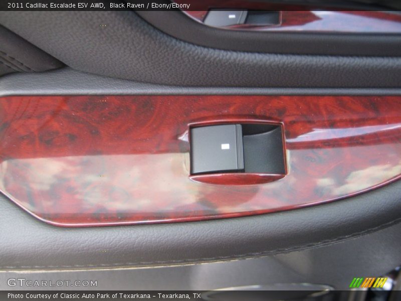 Black Raven / Ebony/Ebony 2011 Cadillac Escalade ESV AWD