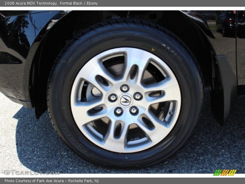 Formal Black / Ebony 2008 Acura MDX Technology