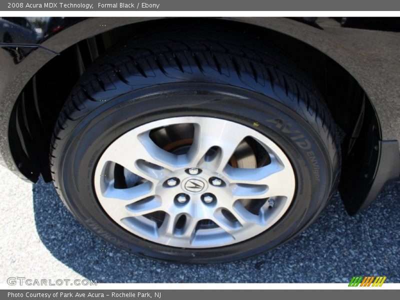 Formal Black / Ebony 2008 Acura MDX Technology