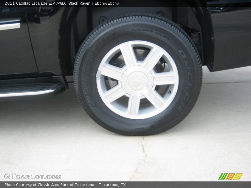 Black Raven / Ebony/Ebony 2011 Cadillac Escalade ESV AWD
