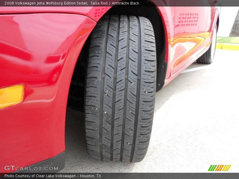 Salsa Red / Anthracite Black 2008 Volkswagen Jetta Wolfsburg Edition Sedan