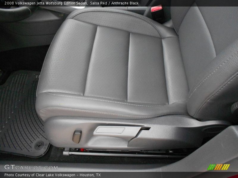 Salsa Red / Anthracite Black 2008 Volkswagen Jetta Wolfsburg Edition Sedan