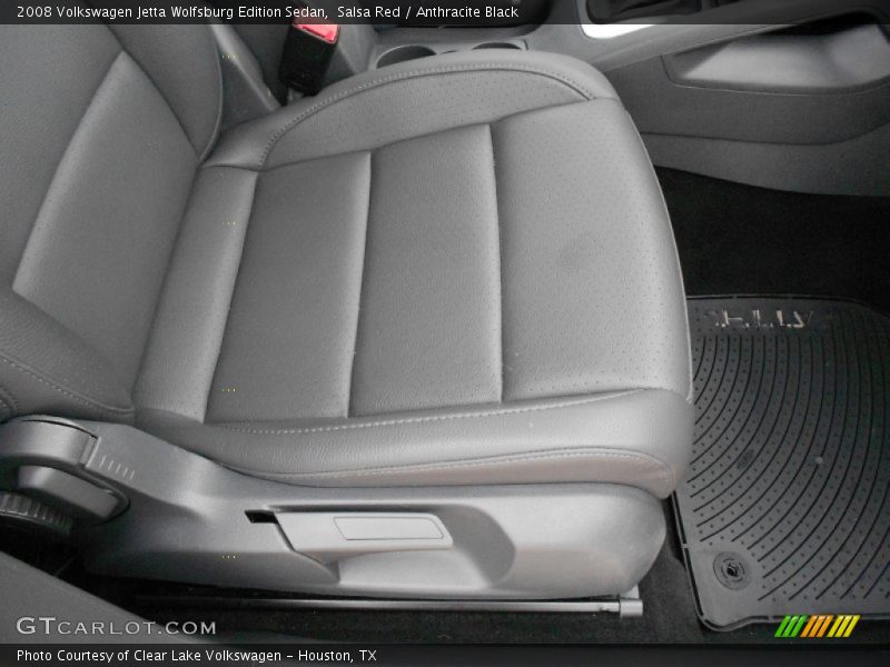 Salsa Red / Anthracite Black 2008 Volkswagen Jetta Wolfsburg Edition Sedan
