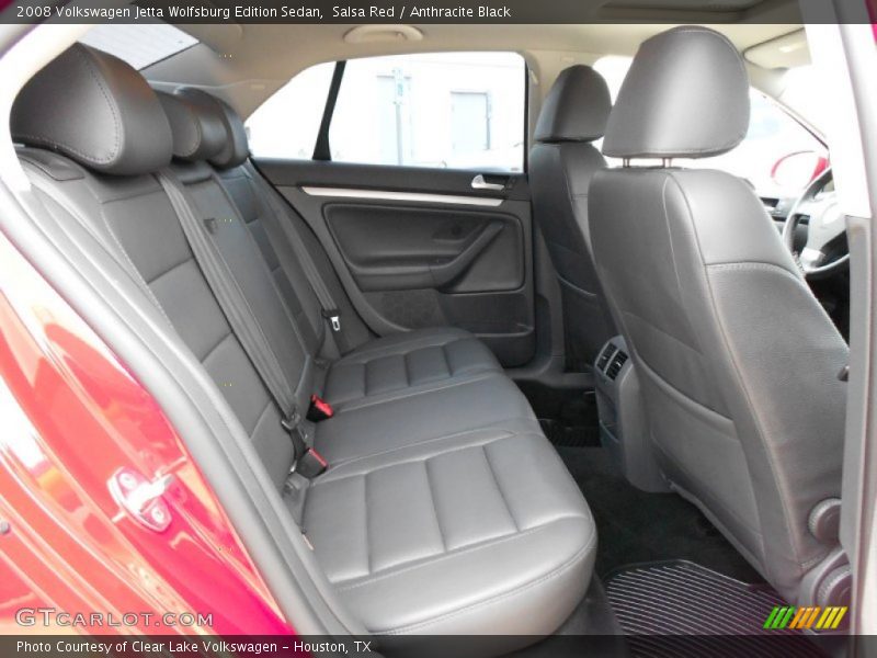  2008 Jetta Wolfsburg Edition Sedan Anthracite Black Interior