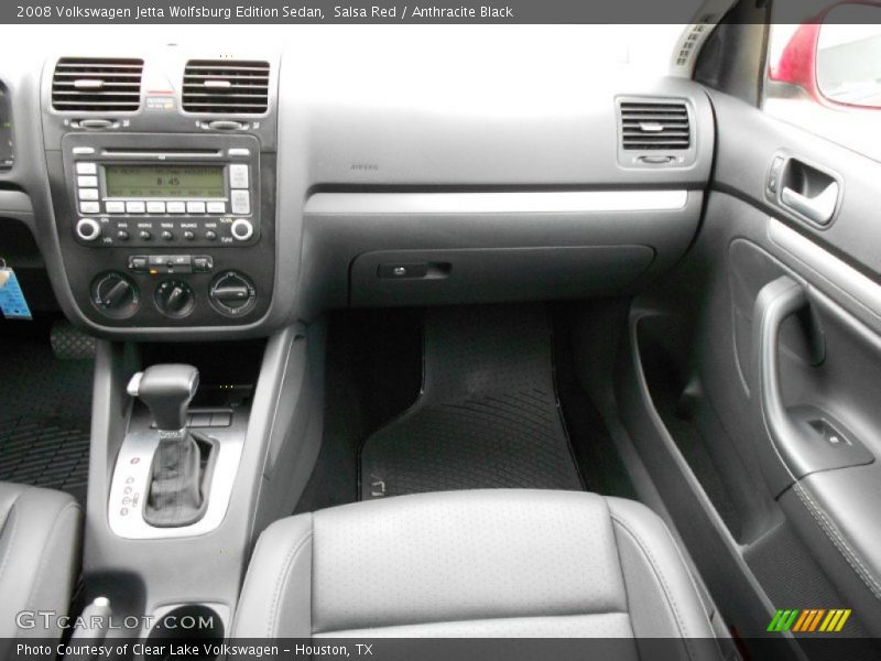 Salsa Red / Anthracite Black 2008 Volkswagen Jetta Wolfsburg Edition Sedan