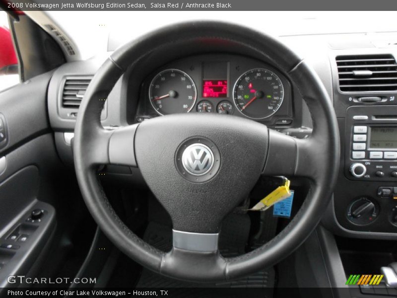  2008 Jetta Wolfsburg Edition Sedan Steering Wheel