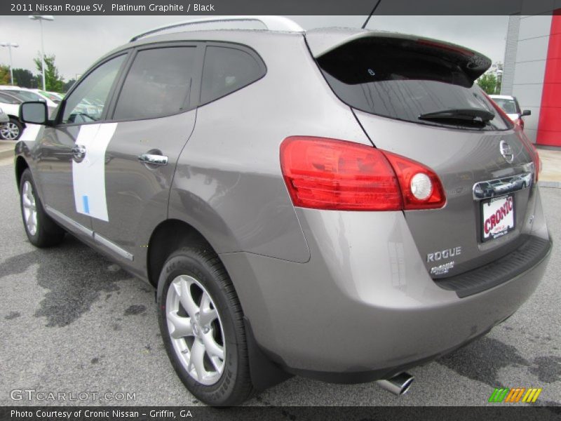 Platinum Graphite / Black 2011 Nissan Rogue SV