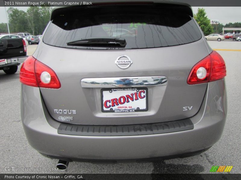 Platinum Graphite / Black 2011 Nissan Rogue SV