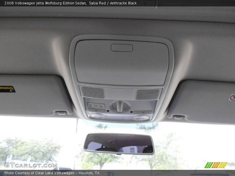 Salsa Red / Anthracite Black 2008 Volkswagen Jetta Wolfsburg Edition Sedan