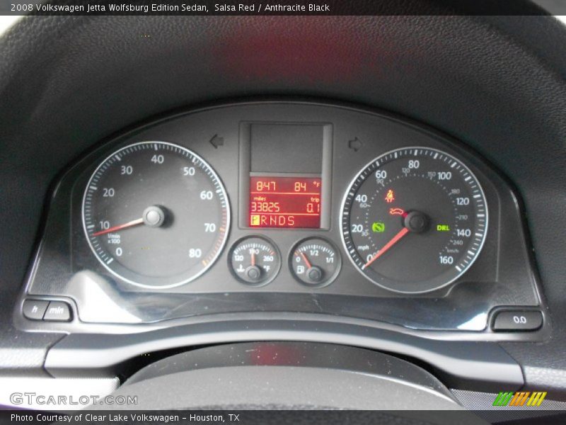  2008 Jetta Wolfsburg Edition Sedan Wolfsburg Edition Sedan Gauges