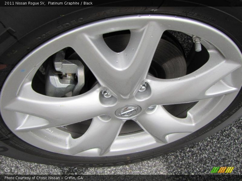 Platinum Graphite / Black 2011 Nissan Rogue SV