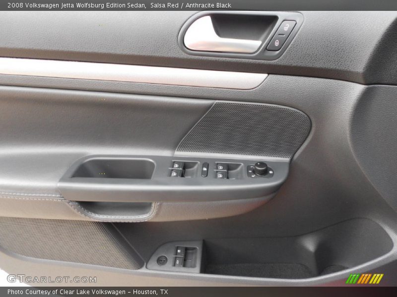 Salsa Red / Anthracite Black 2008 Volkswagen Jetta Wolfsburg Edition Sedan