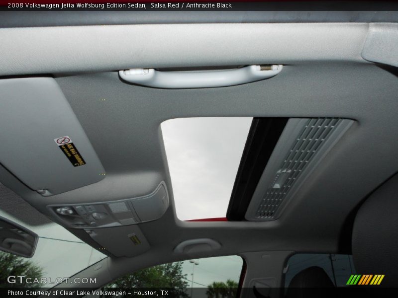 Salsa Red / Anthracite Black 2008 Volkswagen Jetta Wolfsburg Edition Sedan