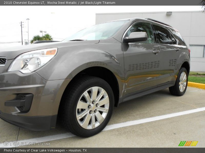 Mocha Steel Metallic / Jet Black/Light Titanium 2010 Chevrolet Equinox LT
