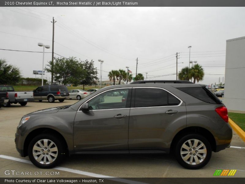 Mocha Steel Metallic / Jet Black/Light Titanium 2010 Chevrolet Equinox LT