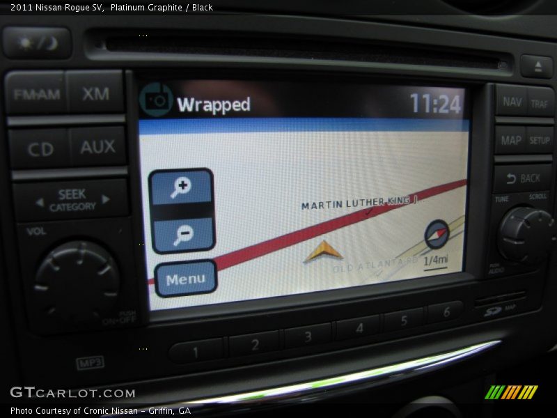 Platinum Graphite / Black 2011 Nissan Rogue SV