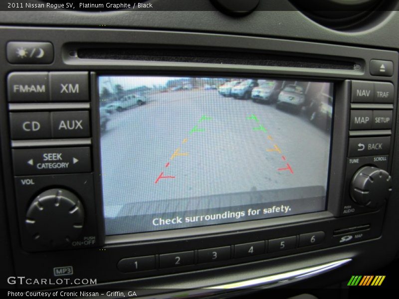 Platinum Graphite / Black 2011 Nissan Rogue SV