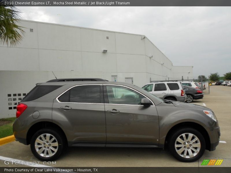 Mocha Steel Metallic / Jet Black/Light Titanium 2010 Chevrolet Equinox LT