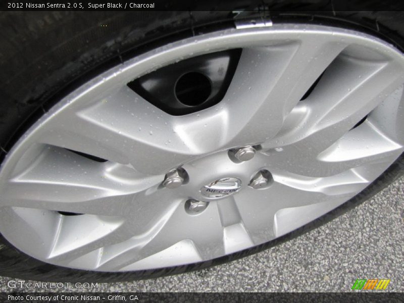 Super Black / Charcoal 2012 Nissan Sentra 2.0 S