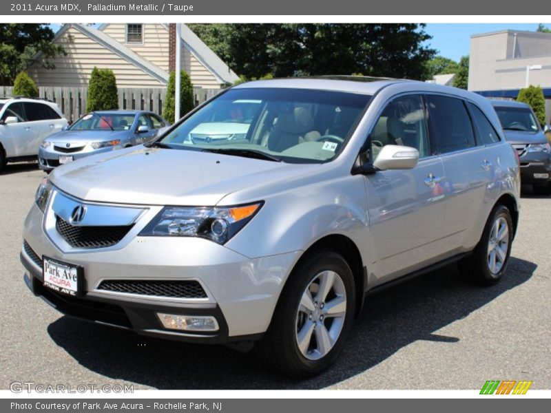 Palladium Metallic / Taupe 2011 Acura MDX