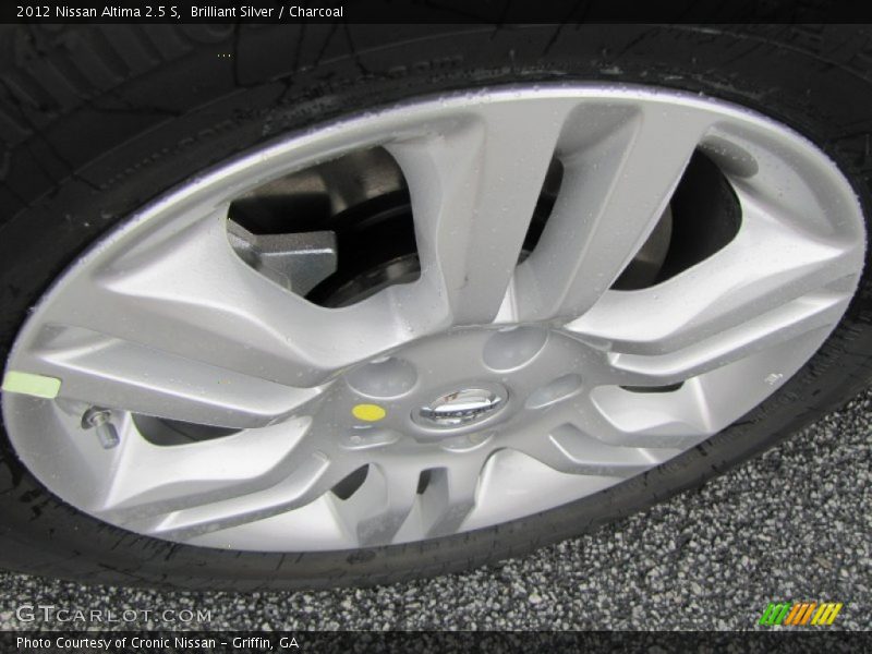 Brilliant Silver / Charcoal 2012 Nissan Altima 2.5 S