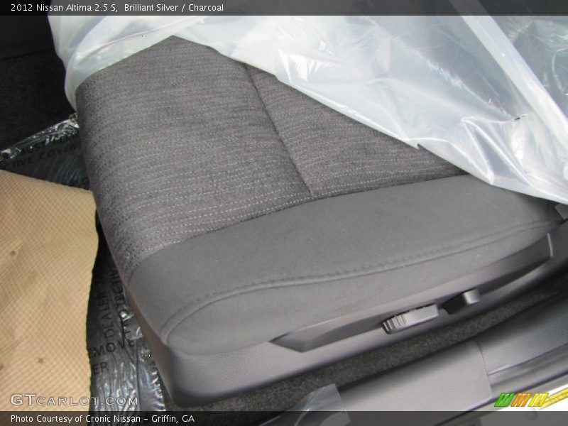 Brilliant Silver / Charcoal 2012 Nissan Altima 2.5 S