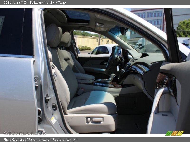 Palladium Metallic / Taupe 2011 Acura MDX