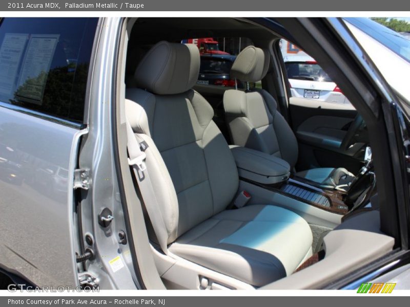 Palladium Metallic / Taupe 2011 Acura MDX