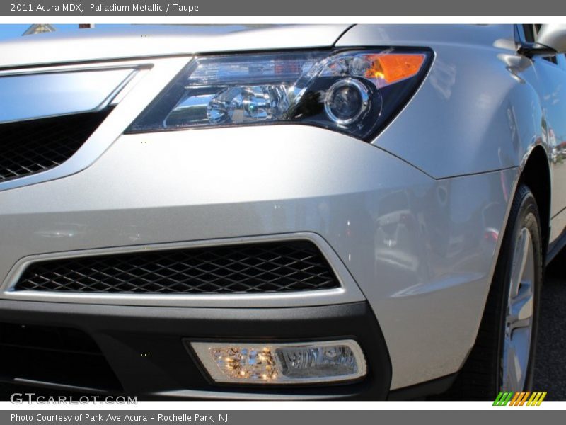 Palladium Metallic / Taupe 2011 Acura MDX