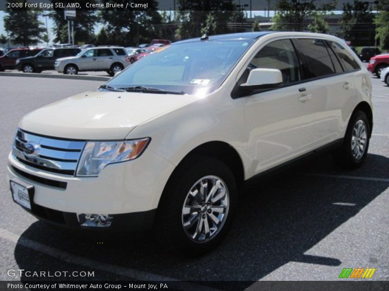 Creme Brulee / Camel 2008 Ford Edge SEL AWD