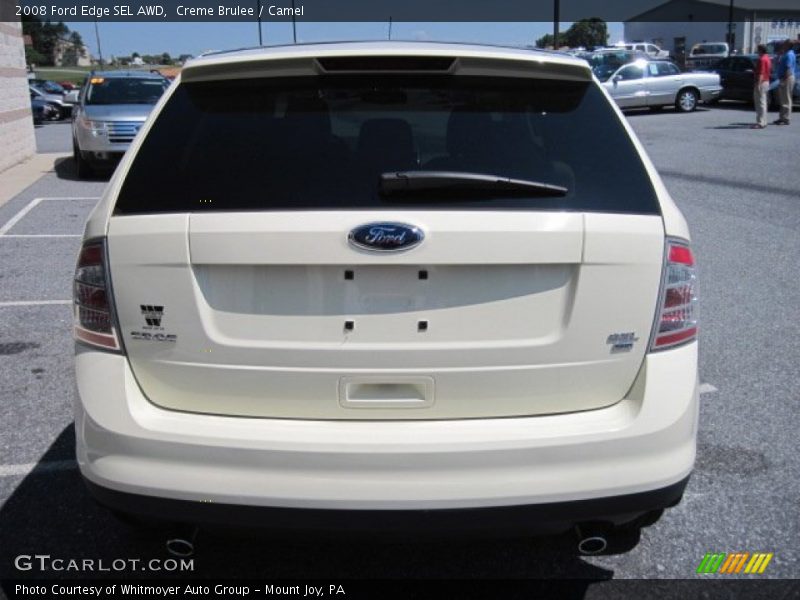 Creme Brulee / Camel 2008 Ford Edge SEL AWD