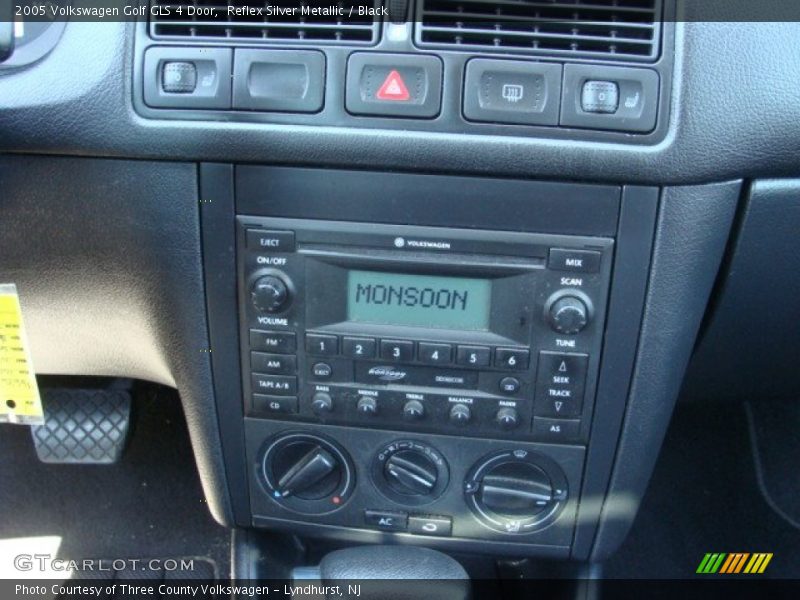 Controls of 2005 Golf GLS 4 Door
