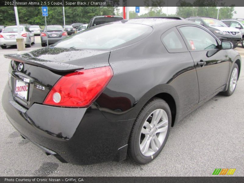 Super Black / Charcoal 2012 Nissan Altima 2.5 S Coupe