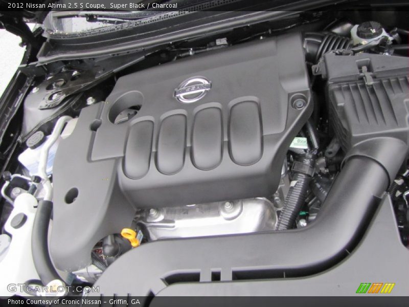  2012 Altima 2.5 S Coupe Engine - 2.5 Liter DOHC 16-Valve CVTCS 4 Cylinder