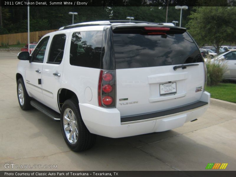 Summit White / Ebony 2011 GMC Yukon Denali